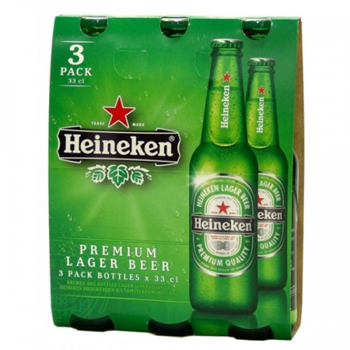 BIRRA HEINEKEN CL.33X3