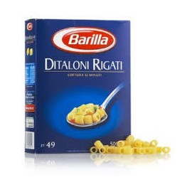 DITALONI RIGATI BARILLA GRAMMI 500