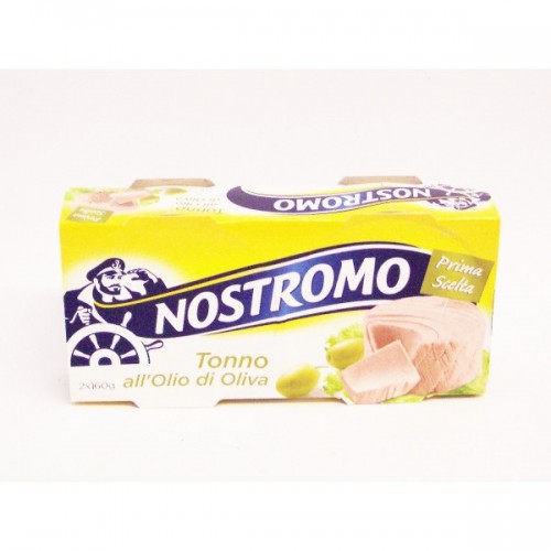 TONNO ALL'OLIO DI OLIVA NOSTROMO GRAMMI 160X2